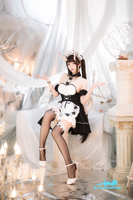 Coser@雪晴Astra (雪晴嘟嘟) Vol.041: 能代女仆 Noshiro Maid