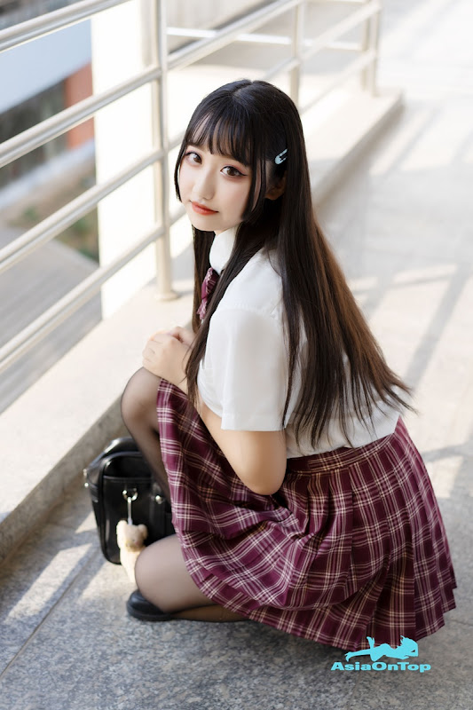 MTCos 喵糖映画 – Vol 023 – 长发JK萌妹 Long hair JK cute girl￼￼