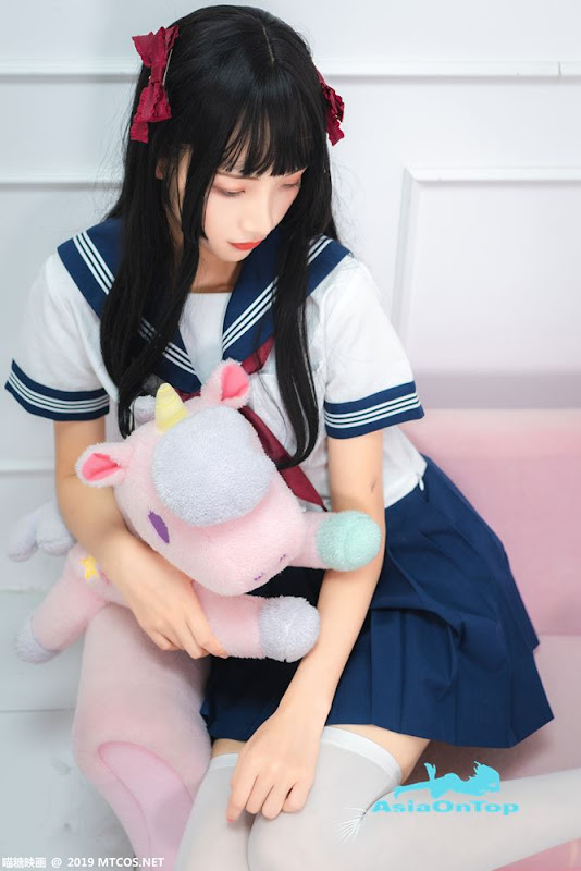 MTCos – Vol 012 – 蓝白水手服 blue and white sailor suit￼￼