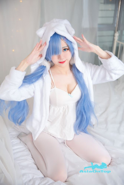 Coser@Sally多啦雪 (Sally Dorasnow): [ReZero][Rem] White Kitty