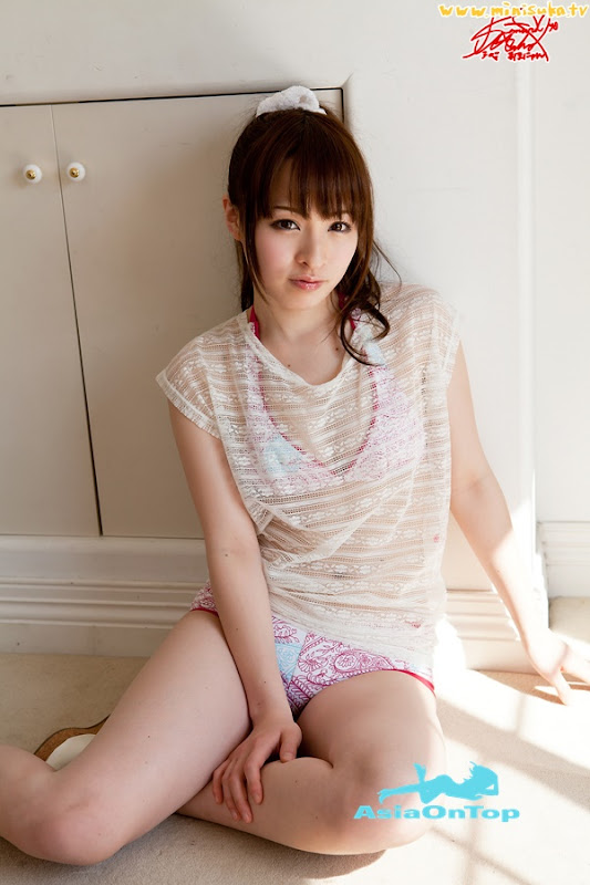 Minisuka.tv Maho Kimura 水色ビキニ Special Gallery 3.4