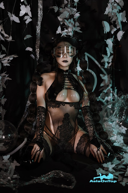 Coser@Xia Xiao Qiu Qiu Qiu (夏小秋秋秋) No.046: 一起玩VR游戏的女友-设定篇 Girlfriends who play VR games together – setting