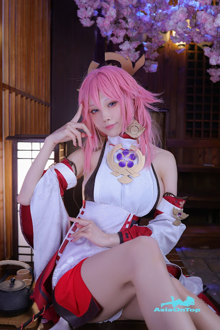Coser@水淼aqua Vol.112: 八重神子 Yaegamiko