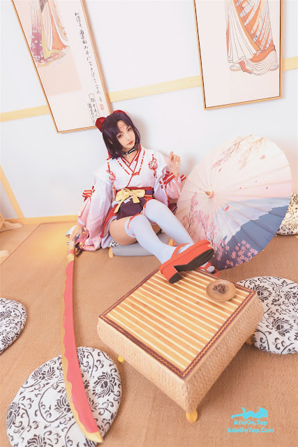 Coser@神楽坂真冬 Vol.063 绝对企画-陈&妖刀姬cos《刀ノ語》