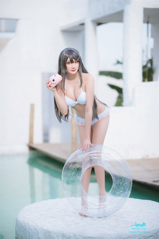 Coser@瓜希酱 – 樱岛麻衣 – 泳装