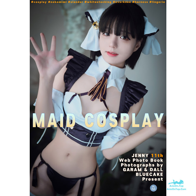 BLUECAKE Jeong Jenny 정제니 – Maid Cosplay Part1