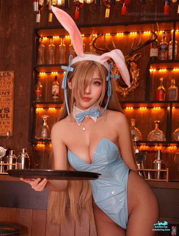 Coser@CatDemon喵崽 (你的喵崽) – 碧蓝档案 明日奈兔女郎