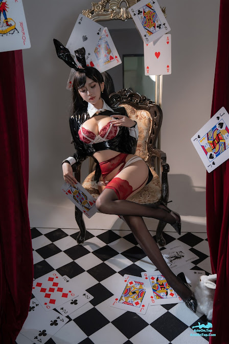 Coser@过期米线线喵 Vol.143 兔女郎