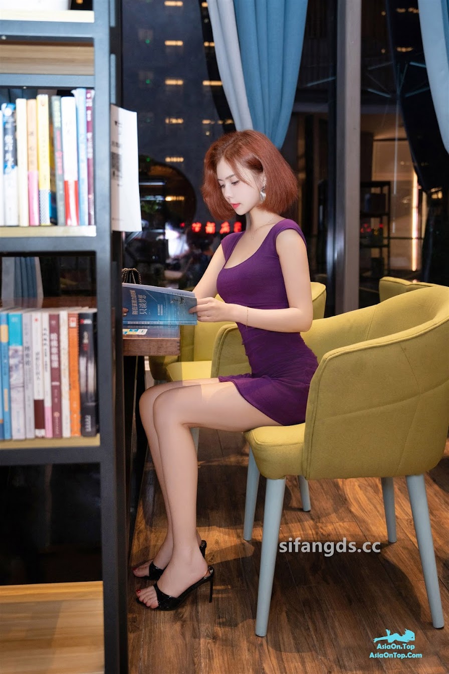 XiuRen秀人网 Uncensored Bai Zhi YY 白芷yy – R18 秀人网模特 性感紫色内衣 S Part01