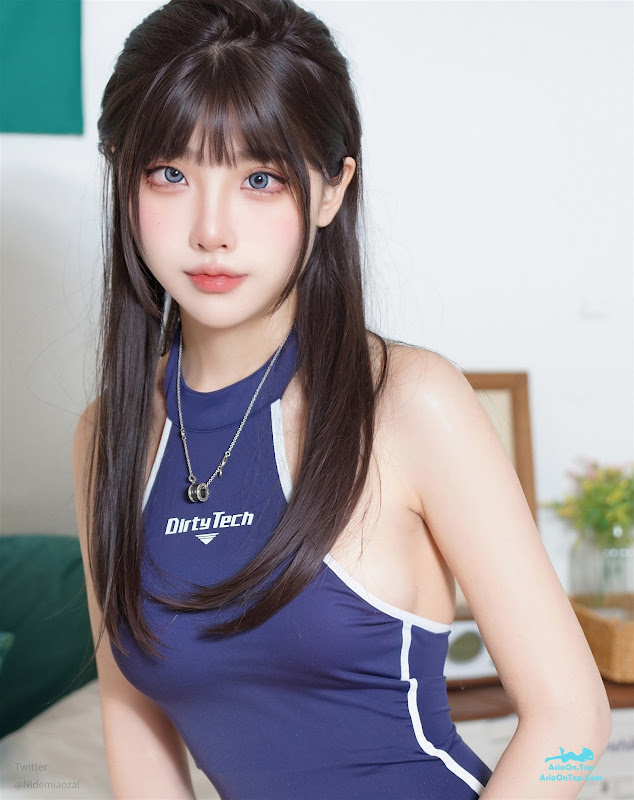 Coser@CatDemon喵崽 (你的喵崽) – 水泳部の新人メンバー！水着~ヌード♡