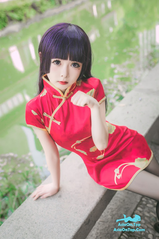 Coser@巧克力小圆面包: 五更琉璃 新春旗袍 Wu Geng Glazed New Year Cheongsam