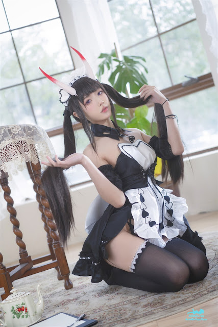 Coser@阿包也是兔娘 – 能代女仆 | Coser @Abao Is Also a Bunny Girl – Noshiro Maid
