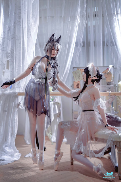 Coser@面饼仙儿 No.120 &半半子-明日方舟-黑 x 森蚺