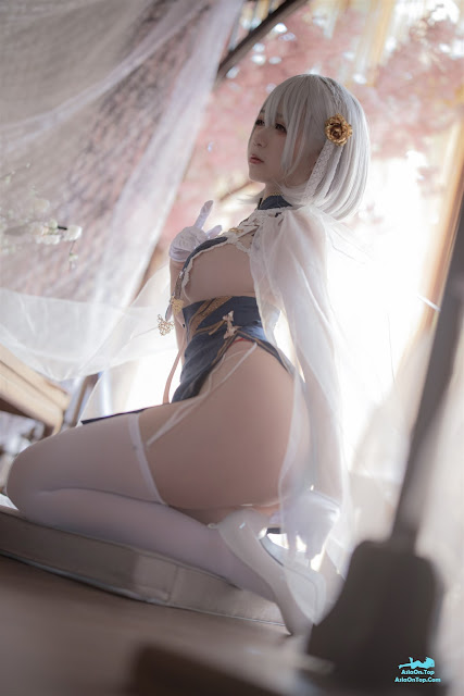 Coser@樱落酱w – 旗袍天狼星