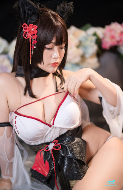 Coser@白烨 Vol.058 湿身天诚泳装