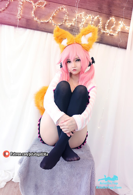 Coser@Potato Godzilla: Tamamo School Uniform