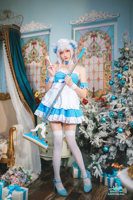 Coser@瓜希酱 – 碧蓝航线 小天鹅女仆