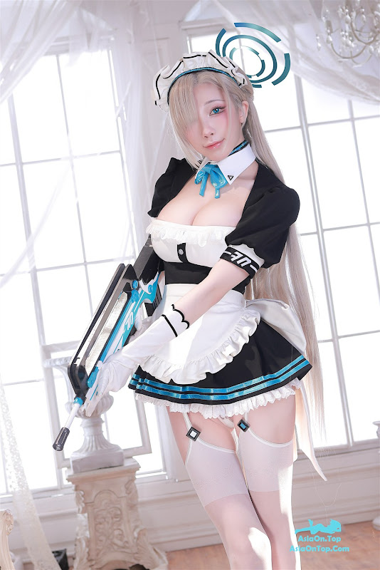 Coser@水淼Aqua – 碧蓝档案 – 一之濑明日奈女仆B